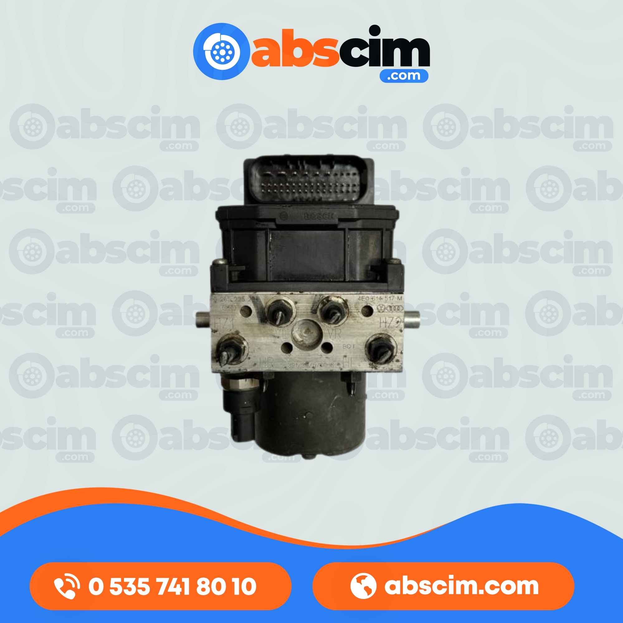 0265950135 4E0614517BC Audi ABS Beyni 1 0265950135 4E0614517BC Audi ABS Beyni