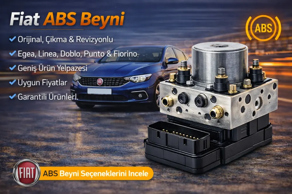 Fiat ABS Beyni modelleri çıkma ve orijinal
