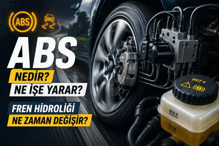 ABS Nedir? Ne İşe Yarar? Fren Hidroliği Ne Zaman Değişir?